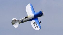 Roy Ridealgh's 1/3 scale GeeBee Y Sportster in action. 84 inch span. 35cc petrol.